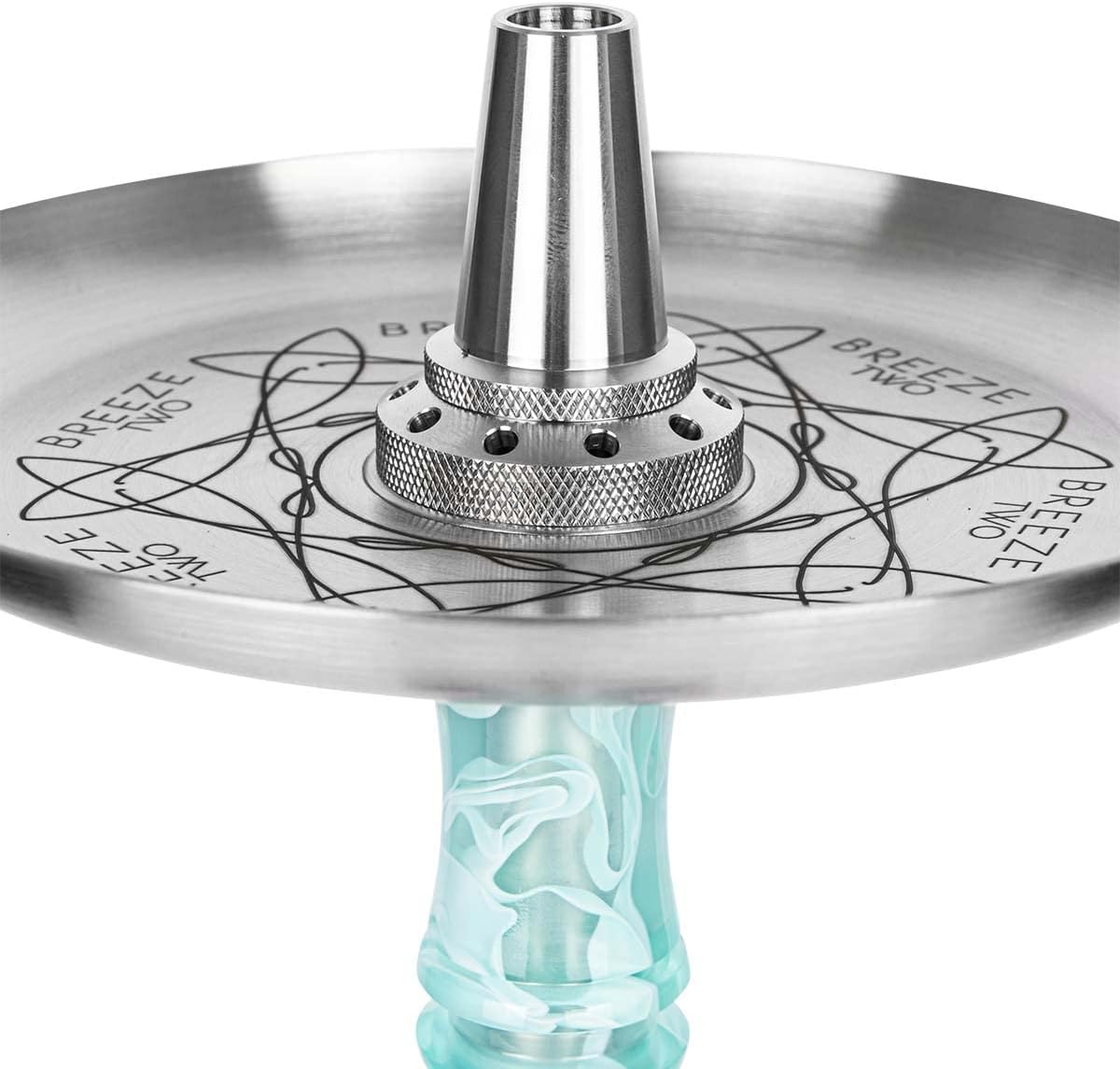 MOZE BREEZE TWO LIGHT BLUE HOOKAH