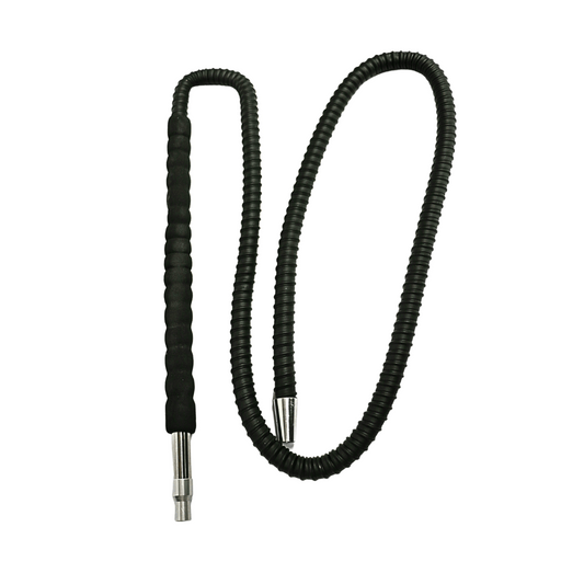 BLACK HOSE WITH FOAM GRIP AND ALUMINIUM TIP