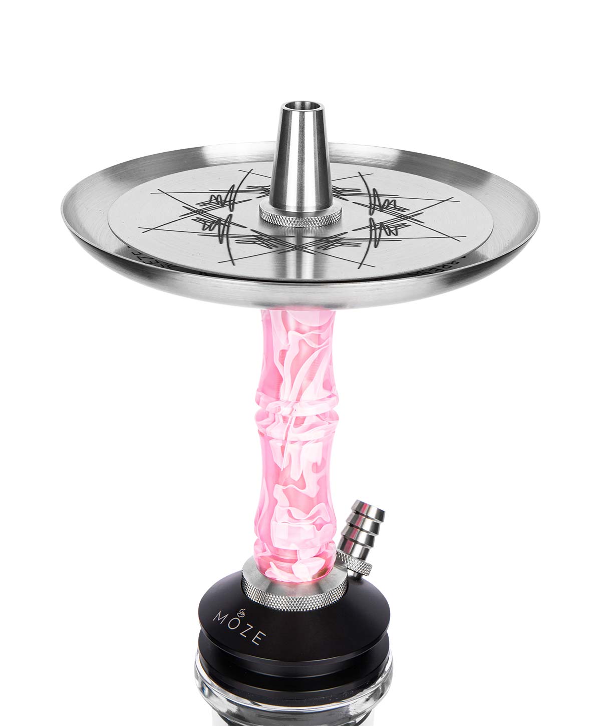 MOZE BREEZE TWO LIGHT PINK HOOKAH